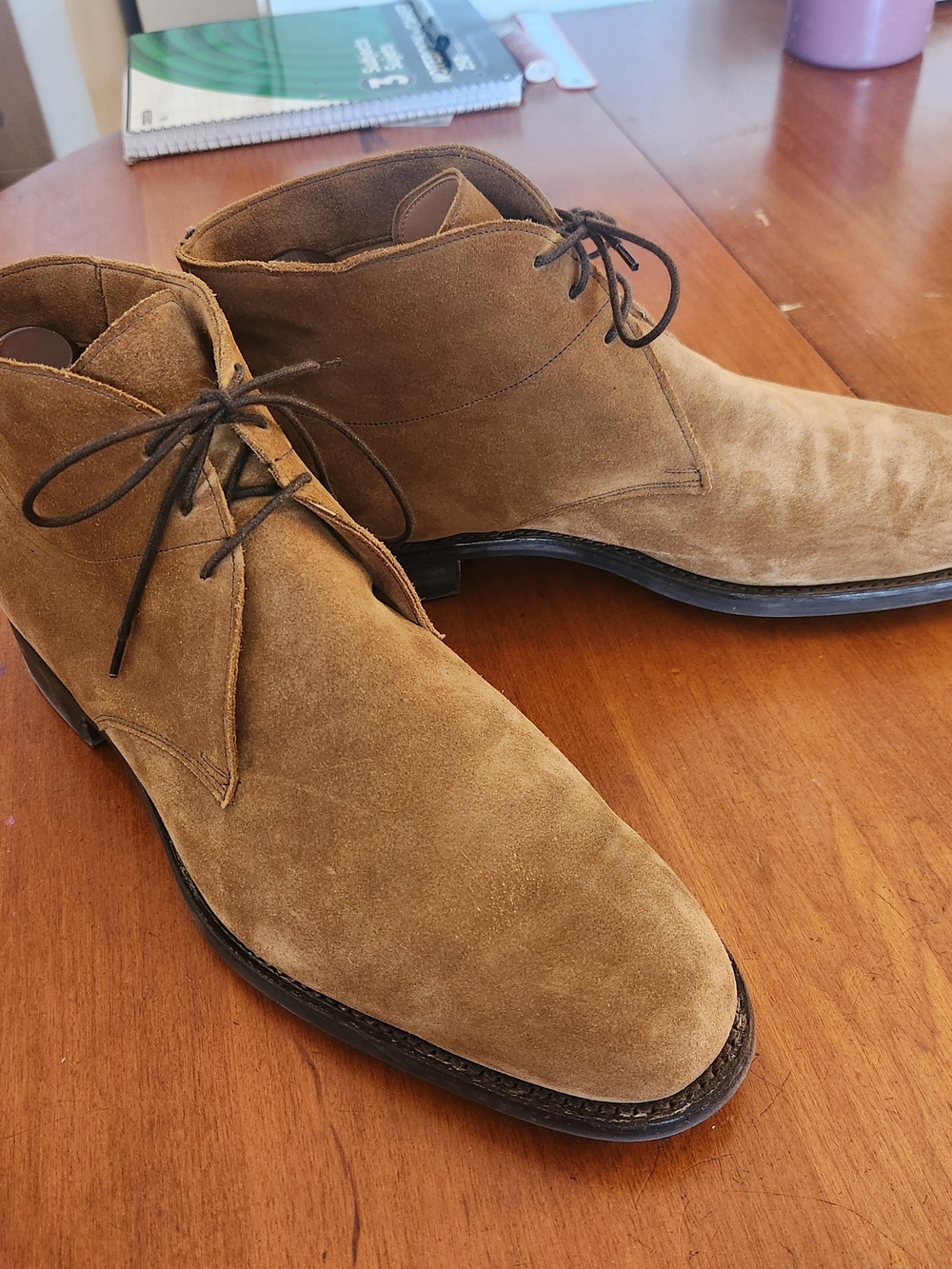 Dack's Suede Chukka Boots Sz 11